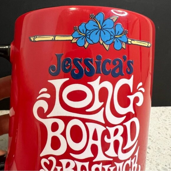 2014 DISNEY Official Licensed Jessica Rabbit Surf School Mug 12oz 4.5 x 3.5 - Picture 12 of 15